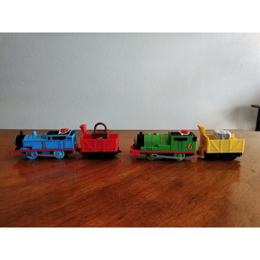 Thomas & Percy Trackmaster Motorized Talking Interactive Train Set 2019